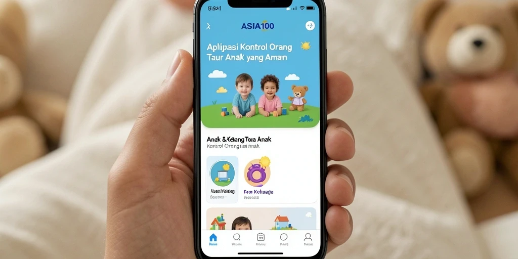 Tampilan antarmuka ASIA100 yang mudah digunakan dan fungsional.