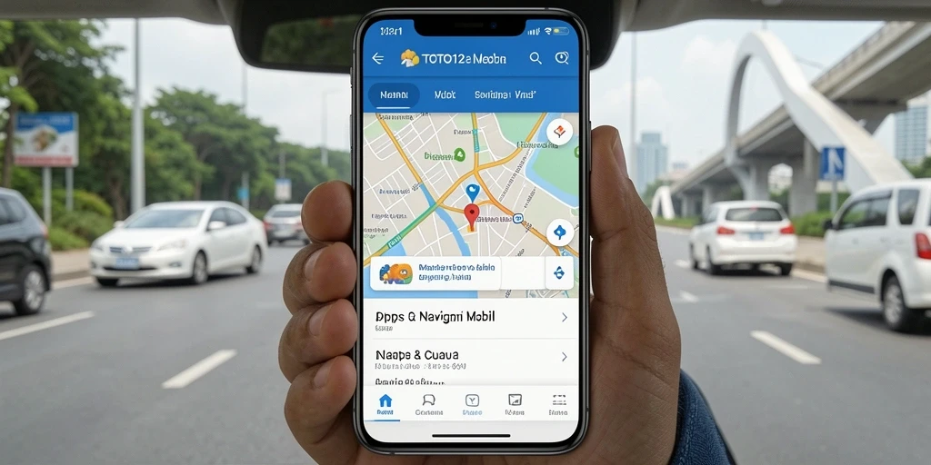 Antarmuka TOTO12 menunjukan navigasi yang jelas dan informatif.